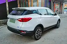 Hanteng X5 EV rear