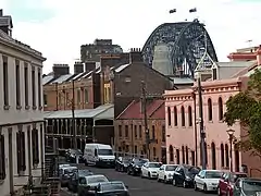 Terrace houses in The Rocks