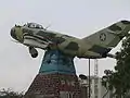 The MiG monument in Hargeisa commemorating the Somaliland region's breakaway attempt from the rest of Somalia during the 1980s. It serves as a symbol of struggle for the province's residents.