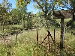 The Harshaw Riparian Exclosure, a small nature preserve