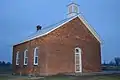 The Harvey One-Room School in Bucyrus Township, Ohio, built in 1876