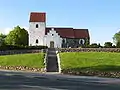 Hasle Church, a medieval church from the former village of Hasle