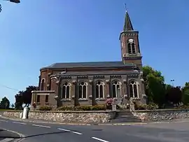 The church in Haulchin