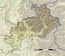 LFNA is located in Hautes-Alpes