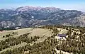 Freel Peak, Jobs Sister, and Jobs Peak seen from Hawkins Peak.