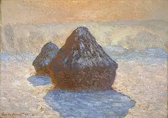 Haystacks (Claude Monet, 1891)