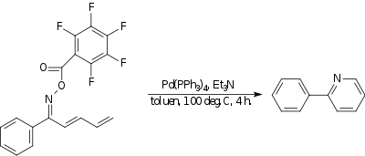 Amino-Heck reaction