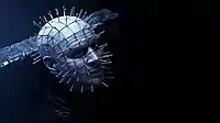 Pinhead, in blue