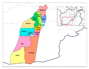 Baghran is the northernmost district in Helmand Province.