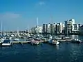 The northern harbour for yachts in Helsingborg