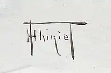 Henri Thirietsignature