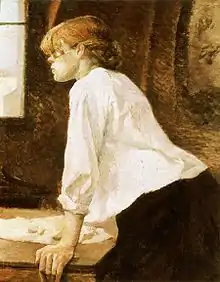 The Laundress, 1884–1888, oil on canvas, private collection