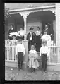 Weiss Family at family residence in San Antonio, circa 1904