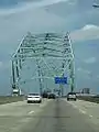 Crossing into Memphis on the Hernando de Soto Bridge