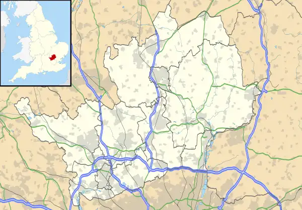 Radlett is located in Hertfordshire