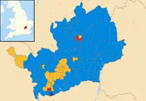 2009 results map