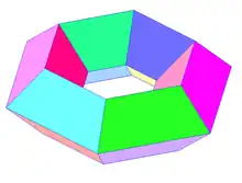 Toroidal polyhedron