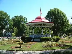 The Halifax Public Gardens on Canada Day