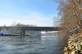 Bridge over Mura River, highway Vučja vas - Beltinci, Slovenia (2003)