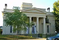 Front view of Todd House