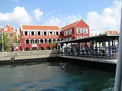 Buildings in historic area of Willemstad