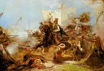 Zrínyi's Charge on the Turks, 1896