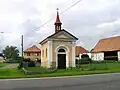 Chapel in the centre of Horušice