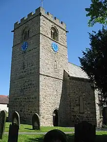 St. Michael's church tower, Heighington