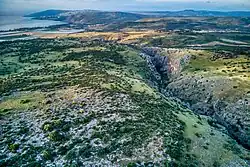 Looking south from Nahal Amud lookout