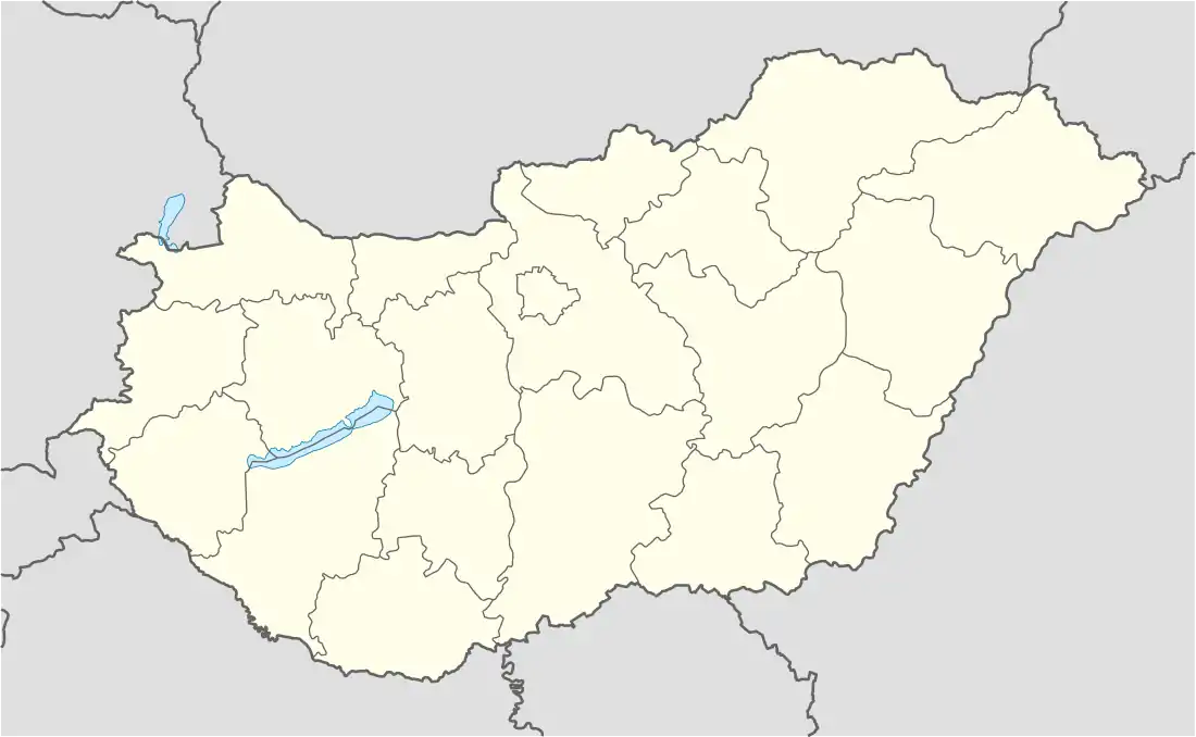 Ecséd is located in Hungary