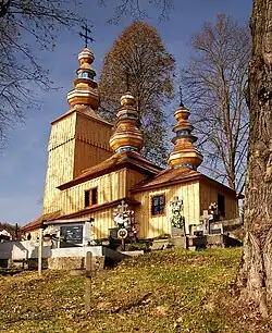 Wooden church in Hunkovce