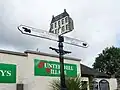 Finger Post marking the Old Glasgow-Stirling postal road