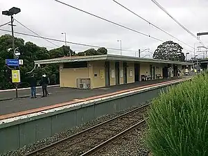 Platforms 1&2 at Huntingdale