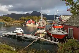 Fishing boats in Husevåg