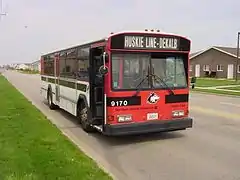 1991 Gillig Phantom of Northern Illinois University (DeKalb, Illinois)