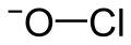 The hypochlorite ion 2D