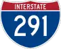 Interstate 291 marker