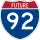 Future Interstate 92 marker