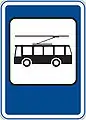 Trolleybus stop