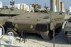 Israeli Namer tracked APC