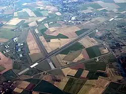 Aerial view of Chièvres Air Base