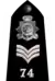 Isle of Man Police Sergeant Epaulette