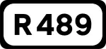 R489 road shield}}