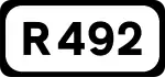 R492 road shield}}