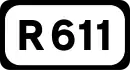 R611 road shield}}