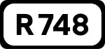 R748 road shield}}