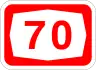 Highway 70 shield}}