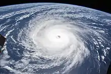  Image of Hurricane Hector as seen from International Space Station on August 7