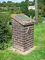 Inland Waterways Association plaques at Tardebigge top lock