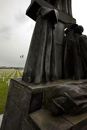 Fréour's sculpture in the Saint-Charles de Potyze French military  cemetery.